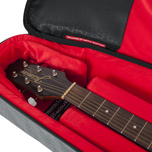 Gator GT-ACOUSTIC-GRY TRANSIT SERIES Acoustic Guitar Bag