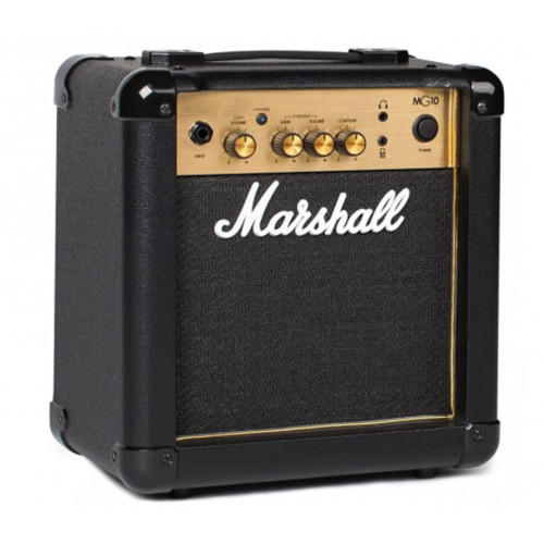 Изображение комбоусилителя Marshall MG10G - Front Left Side View|Leader Promusic