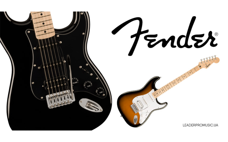 Новые гитары Fender и Squier — Sonic, Affinity, Player II | Leader Promusic Новые гитары Fender и Squier — Sonic, Affinity, Player II | Leader Promusic