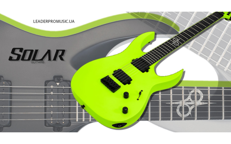 Solar Guitars и S by Solar: Новое Поступление в Leader Promusic Solar Guitars и S by Solar: Новое Поступление в Leader Promusic