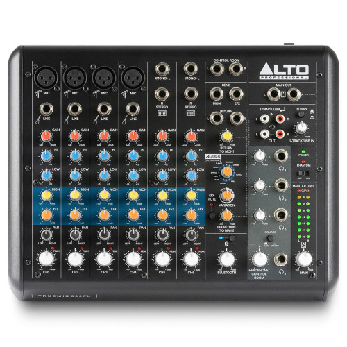 Изображение микшерного пульта Alto Professional Truemix 800FX - View-1 | Leader Promusic