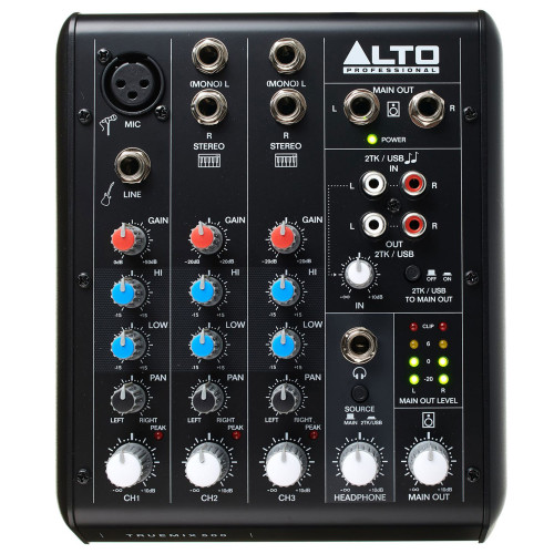 Изображение микшерного пульта Alto Professional Truemix 500 - View-1 | Leader Promusic