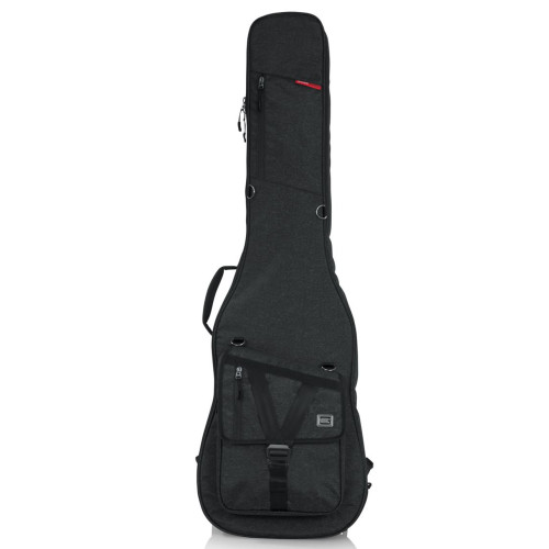 Изображение чехла для бас-гитары Gator GT-Bass-BLK Transit Series Bass Guitar Bag – View-1 | Leader Promusic