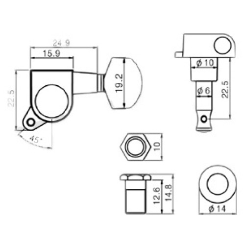 Paxphil J02 6-in-line BK