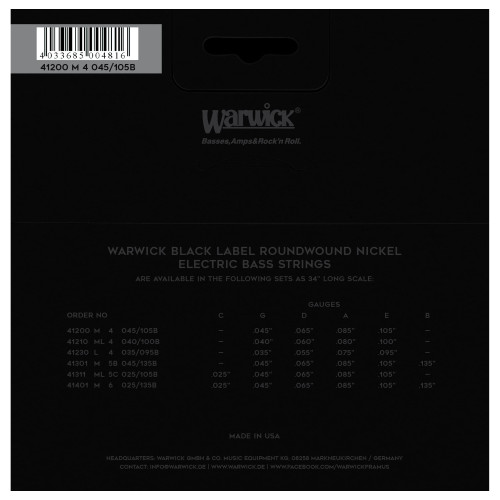 Warwick 41200