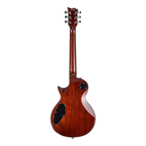 LTD EC-256FM Dark Brown Sunburst