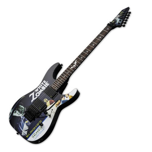 LTD KH-WZ White Zombie Black w/Graphic