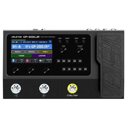 Изображение процессора эффектов Hotone Audio Valeton GP-200 JR – View-1 | Leader Promusic