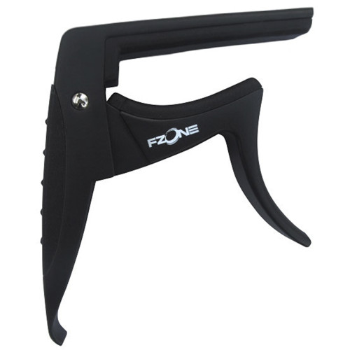 Изображение каподастра Fzone FC-83 Classical Guitar Capo Black – Front Side View|Leader Promusic