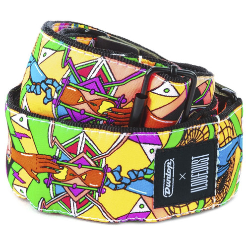 Изображение гитарного ремня Dunlop ILD08 – Front Side View-1 | Leader Promusic