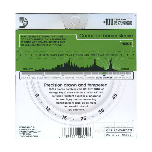 D'Addario EZ890 