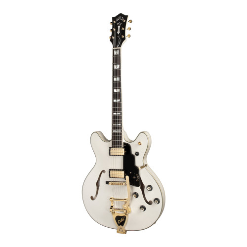 Изображение электрогитары Guild Starfire Vi (Snowcrest White) – View-1 | Leader Promusic