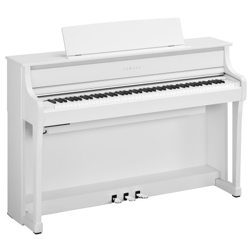 Изображение цифрового пианино Yamaha Clavinova CLP-875 White – View-1 | Leader Promusic