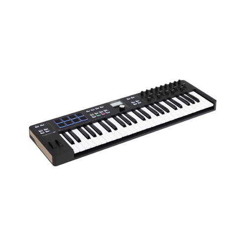 Изображение MIDI клавиатуры Arturia KeyLab Essential 49 mk3 Black – View-1 | Leader Promusic