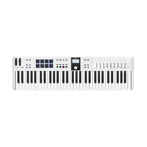 Arturia KeyLab Essential 61 mk3 White + Arturia Pigments