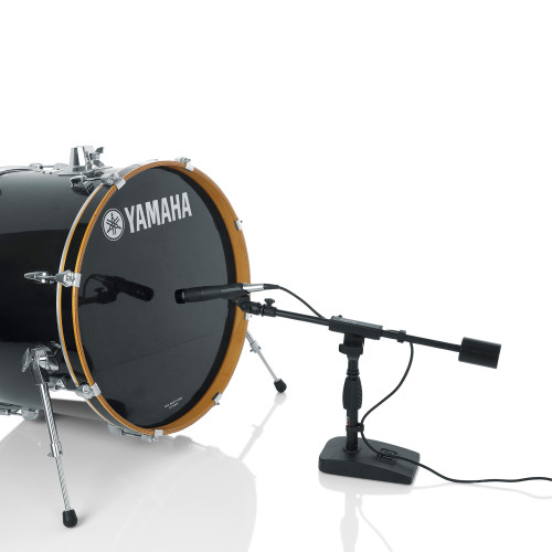 Gator Framework GFW-MIC-0822 Telescoping Boom Mic Stand Podcasting & Bass Drum