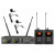 DV audio MGX-14B MKII with lavalier microphone