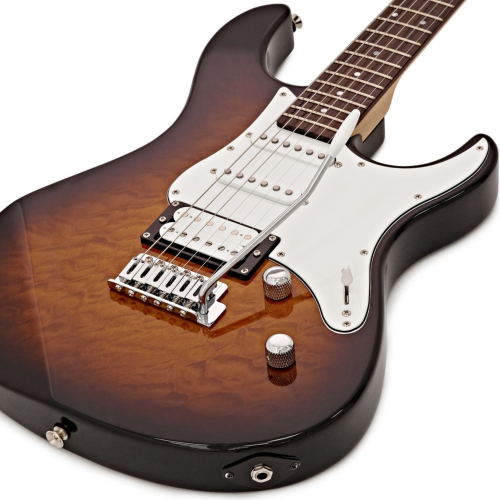 Yamaha Pacifica 212V QM Tobacco Brown Sunburst