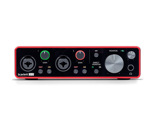 Аудиоинтерфейс Focusrite Scarlett 2i2 3rd Gen