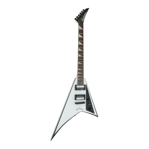 Jackson JS32T Rhoads White with Black Bevels