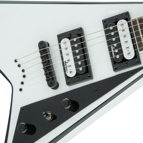 Jackson JS32T Rhoads White with Black Bevels