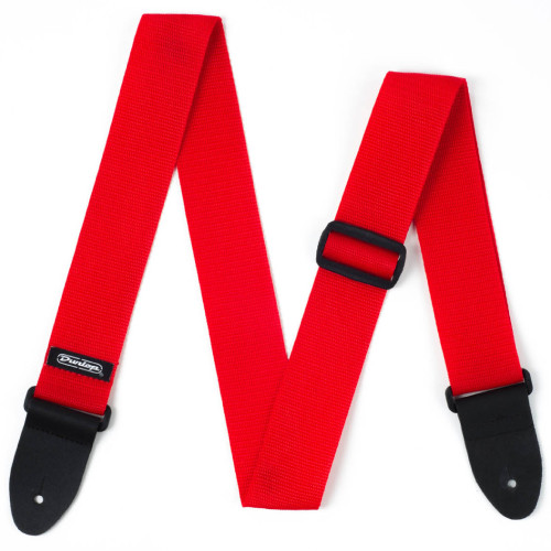 Dunlop D0701RD Poly Red Strap