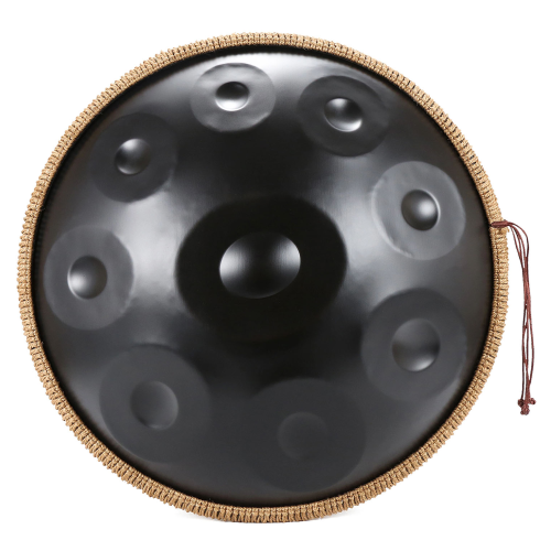 Изображение глюкофона Fzone HP18I9N Black - Handpan Drum 18" – View-1 | Leader Promusic