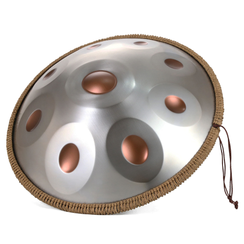 Изображение глюкофона Fzone HP22I9N-Gold Eye - Handpan Drum 22" – View-1 | Leader Promusic