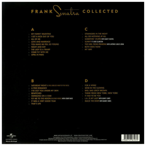 Frank Sinatra - Collected (180g) (2 LP)
