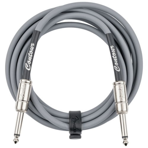 Fender Cable Contour Series 10' Inca Silver