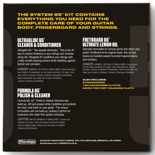 Dunlop 6504 System 65 Guitar Tech Kit