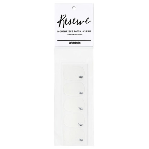 Изображение наклейки D'Addario Reserve Mouthpiece Patches Clear – View-1 | Leader Promusic