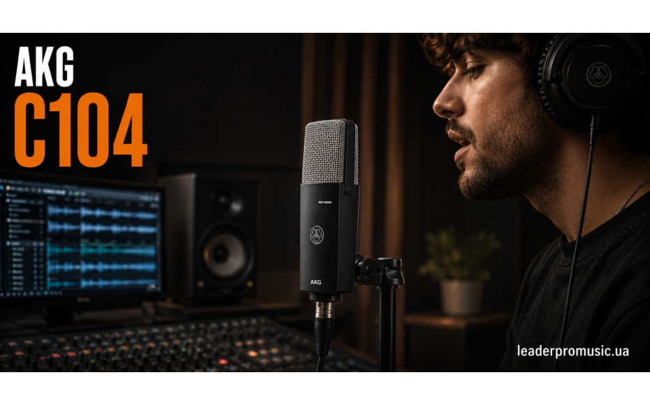 AKG C104 - новая эра доступных студийных микрофонов в 2026 году AKG C104 - новая эра доступных студийных микрофонов в 2026 году