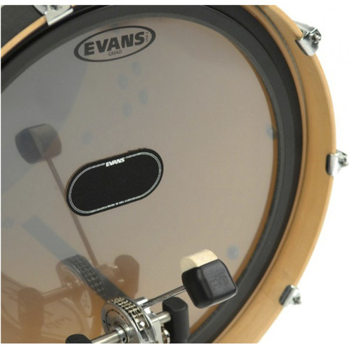 Evans EQPB2 EQ Patch Black Double