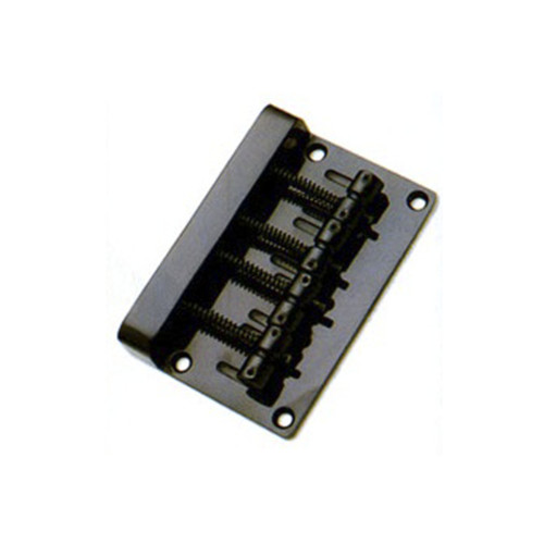 Изображение бриджа для бас-гитары Paxphil BB012 BK – Front Side View-1|Leader Promusic